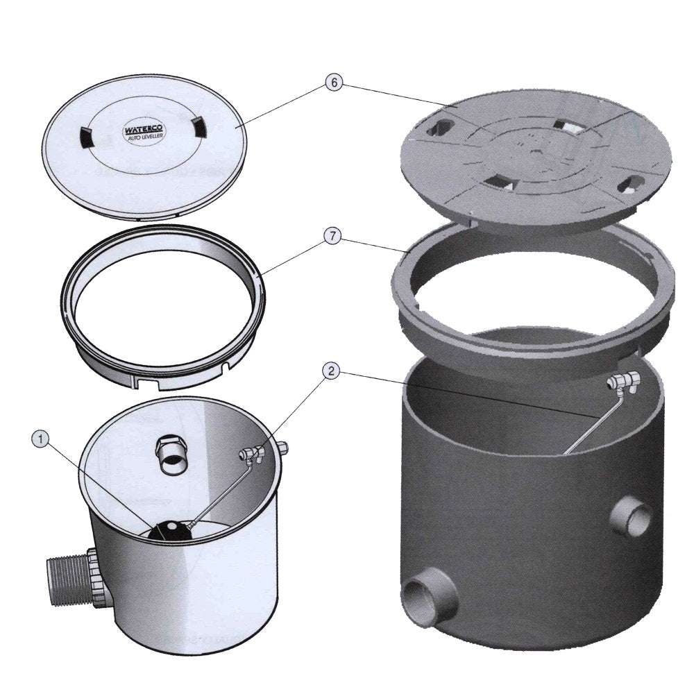 Waterco Auto PoolWater Leveller - Spare Parts Waterco Auto PoolWater Leveller - Spare Parts
